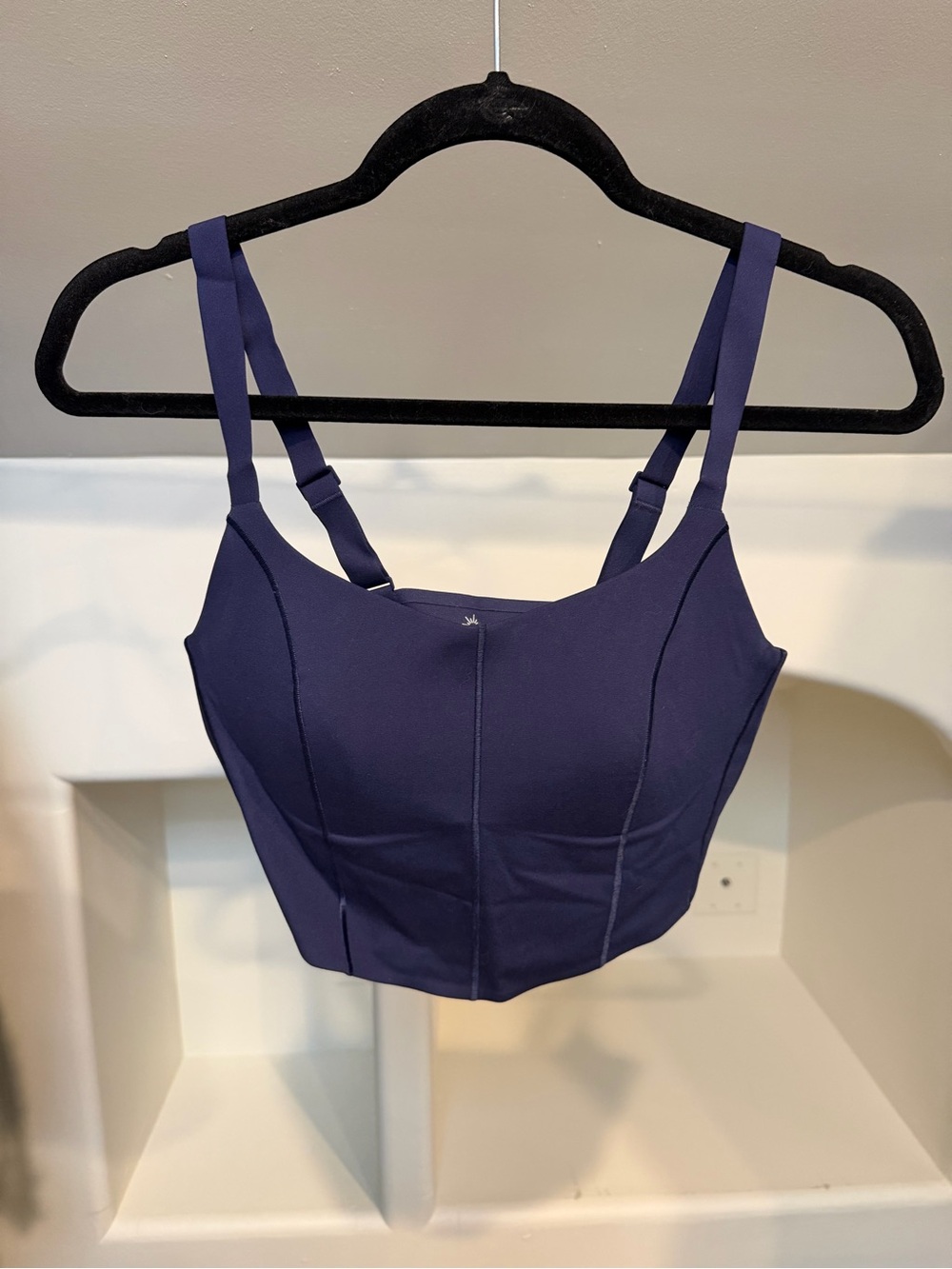 aerie NWT Navy Longline Bra